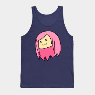 Pink haired girl Tank Top